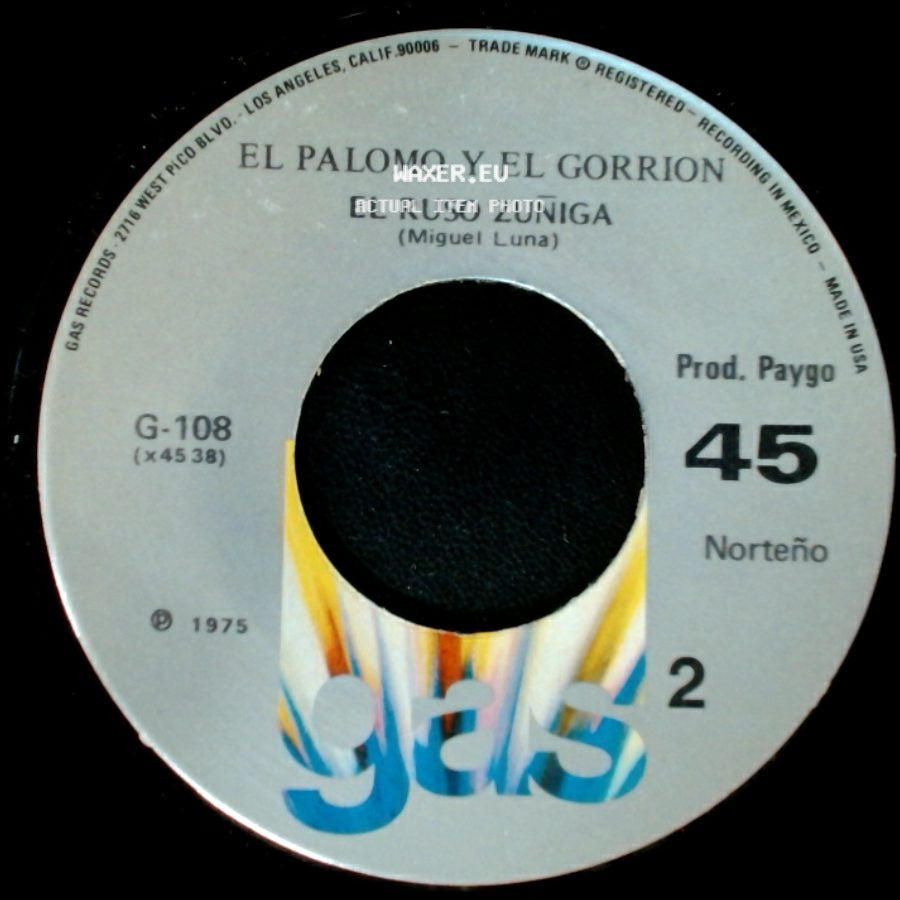 El Ruso Zuñiga / El Palomo Y El Gorrion - El Palomo Y El Gorrion / Novios Y Amigos side A