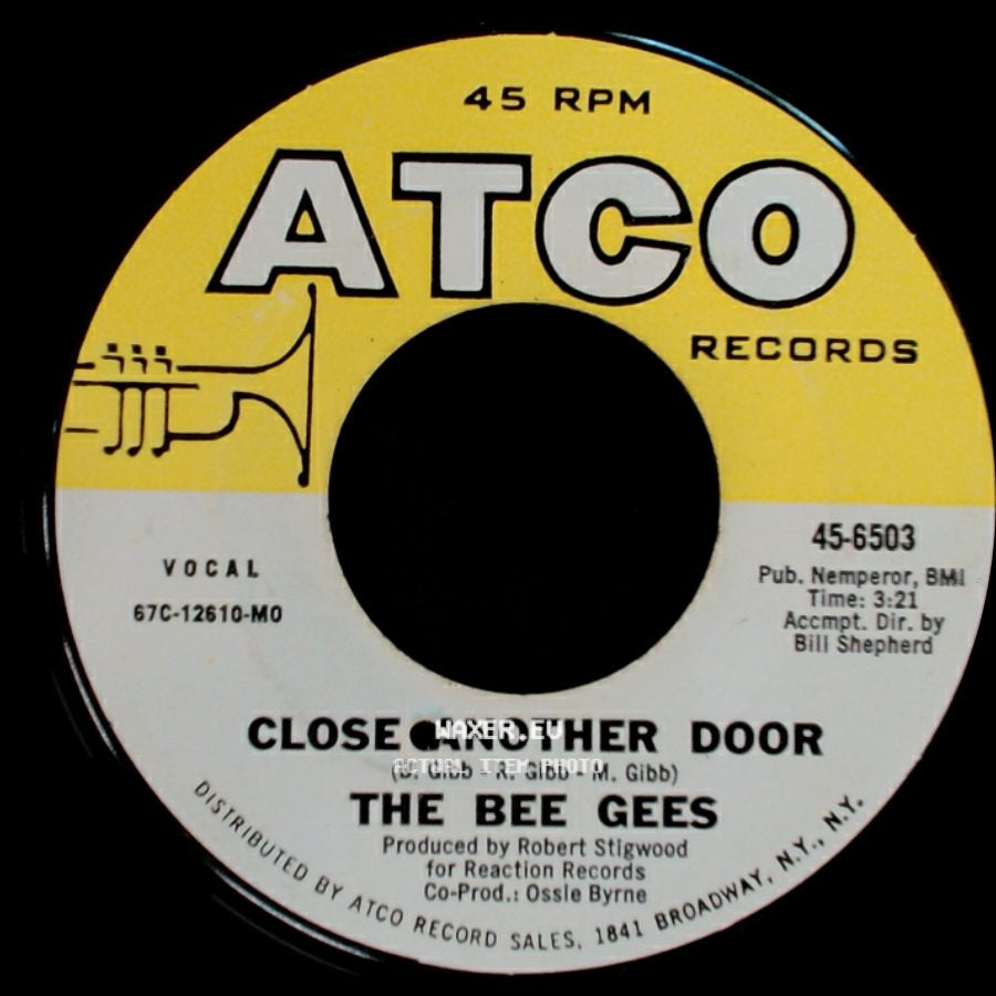 The Bee Gees - Close Another Door / To Love Somebody side A
