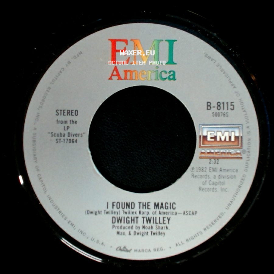 Dwight Twilley - I Found The Magic / I'm Back Again side A