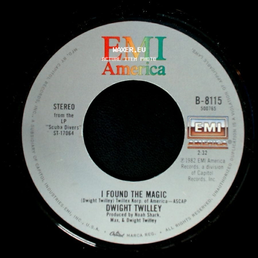 Dwight Twilley - I Found The Magic / I'm Back Again side A