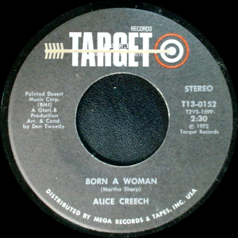 Alice Creech - Born A Woman / Close To Me side A