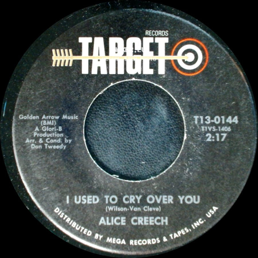 Alice Creech - We'll Sing In The Sunshine / I Used To Cry Over You side B