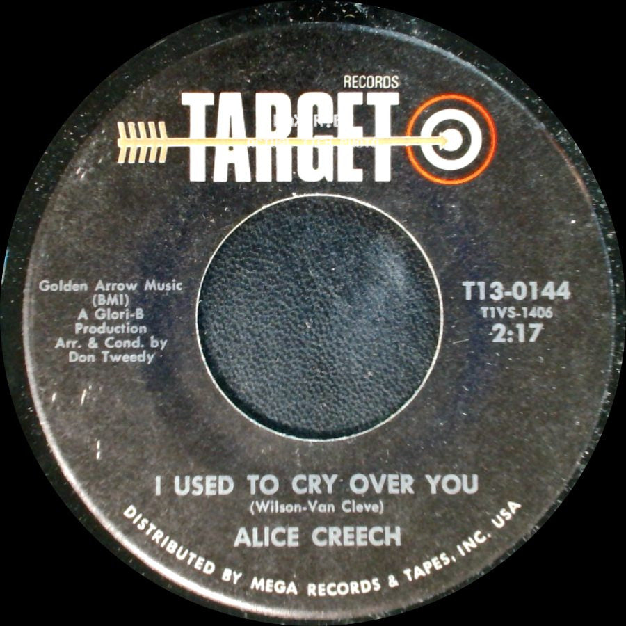 Alice Creech - I Used To Cry Over You / We'll Sing In The Sunshine side A