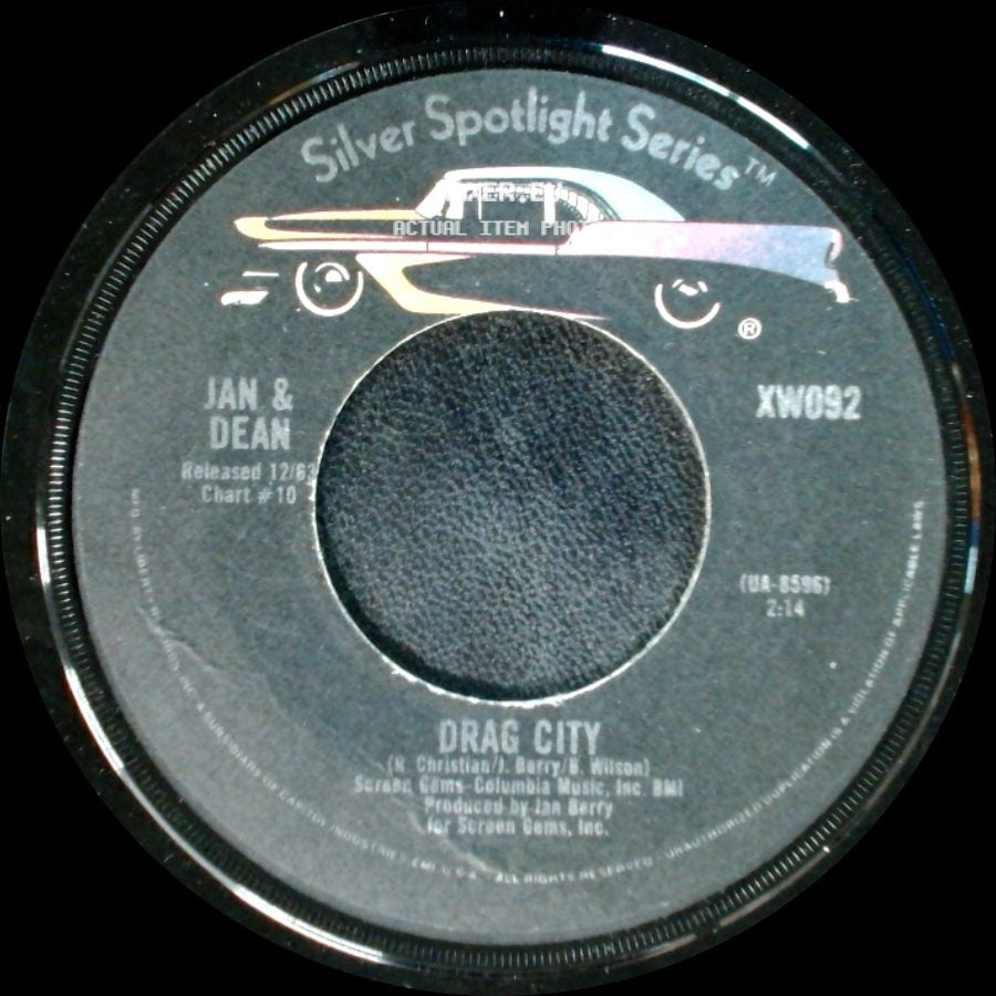Jan & Dean - Dead Man's Curve / Drag City side B