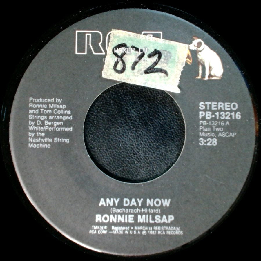 Ronnie Milsap - Any Day Now / It's Just A Room side A