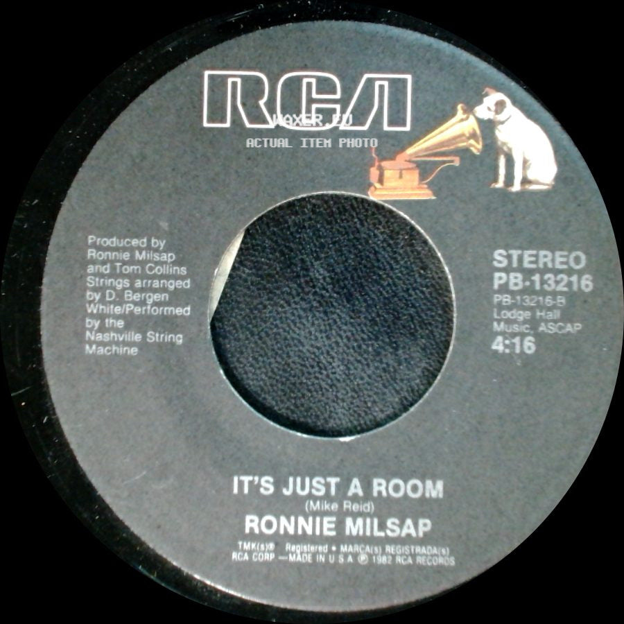 Ronnie Milsap - Any Day Now / It's Just A Room side B