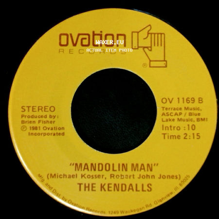The Kendalls - Heart Of The Matter / Mandolin Man side B