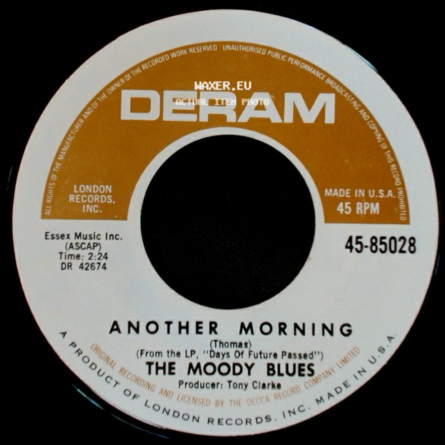 The Moody Blues - Another Morning / Tuesday Afternoon (Forever Afternoon) side A
