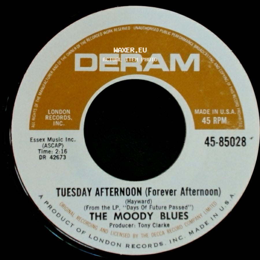 The Moody Blues - Another Morning / Tuesday Afternoon (Forever Afternoon) side B