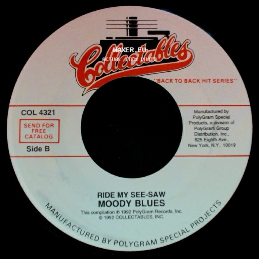 Moody Blues - Question / Ride My See-Saw side B