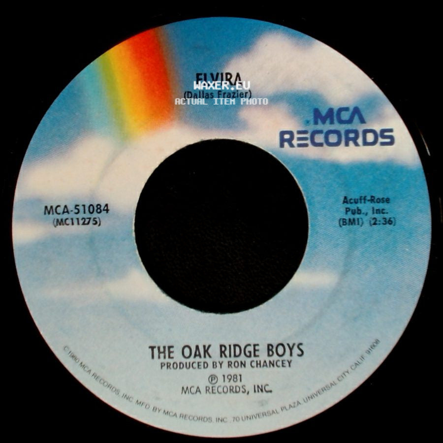 The Oak Ridge Boys - Elvira / A Woman Like You side A