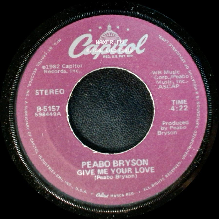 Peabo Bryson - Give Me Your Love / You side A