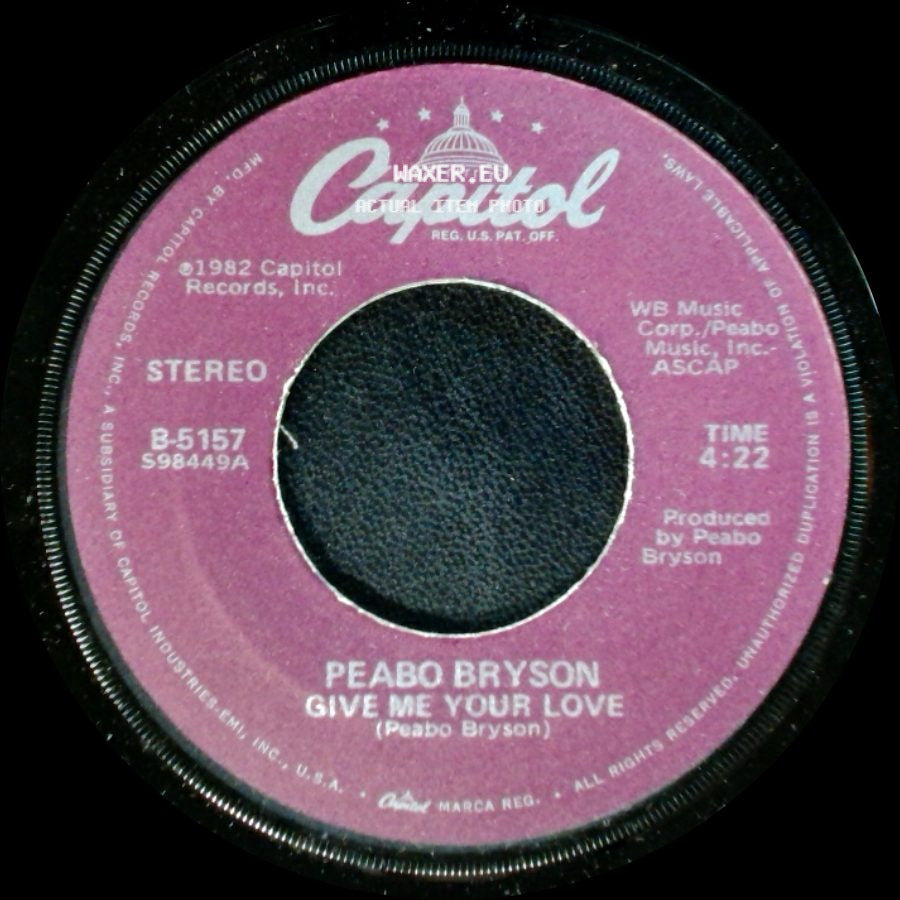 Peabo Bryson - Give Me Your Love / You side A