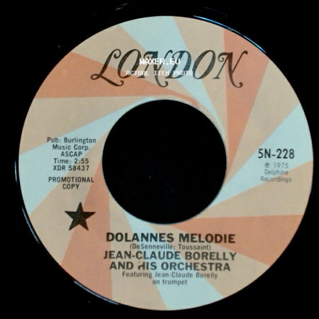Jean-Claude Borelly And His Orchestra - Dolannes Melodie / Dolannes Melodie side A