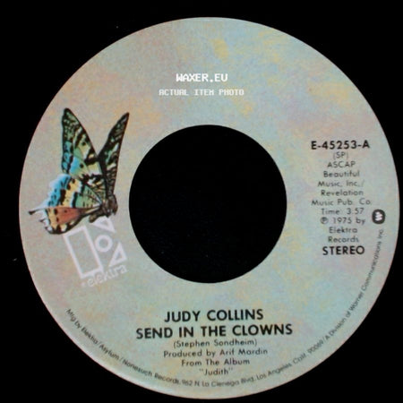 Judy Collins - Send In The Clowns / Houses side A