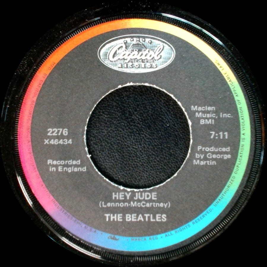 The Beatles - Hey Jude / Revolution side A