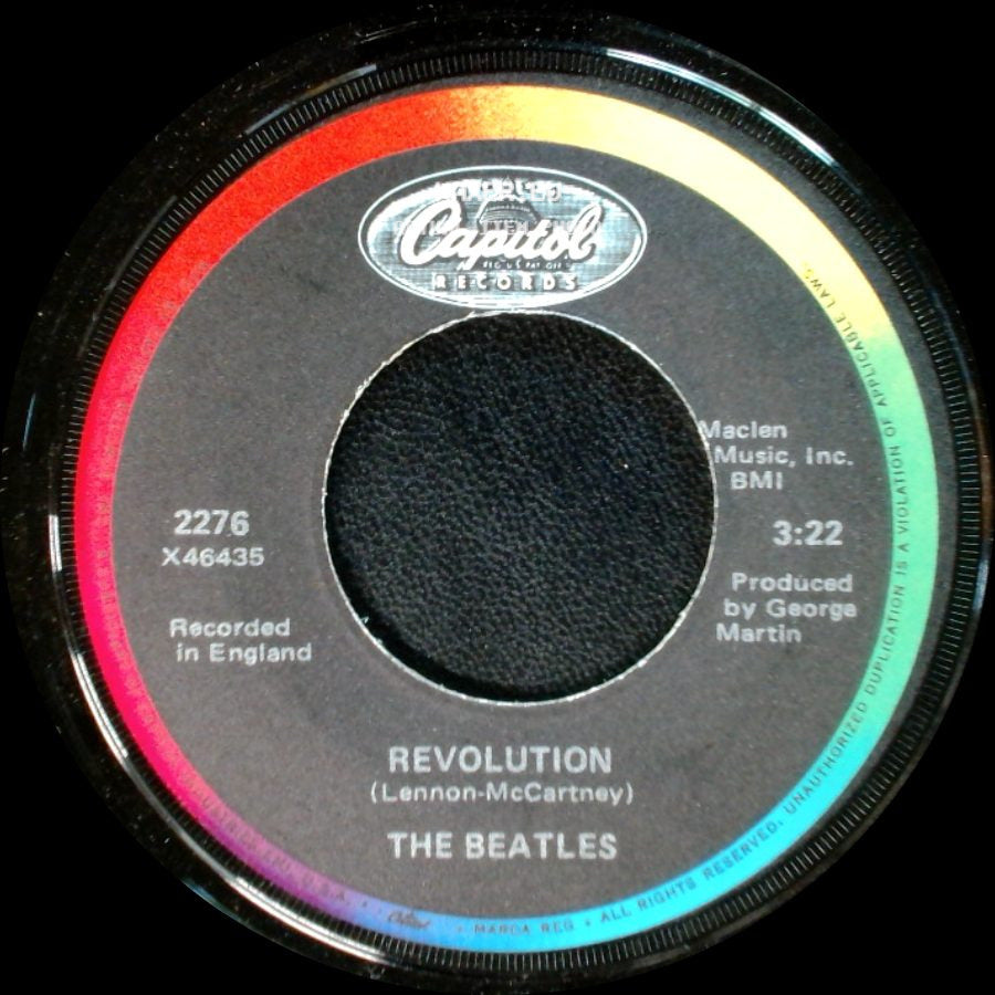 The Beatles - Hey Jude / Revolution side B