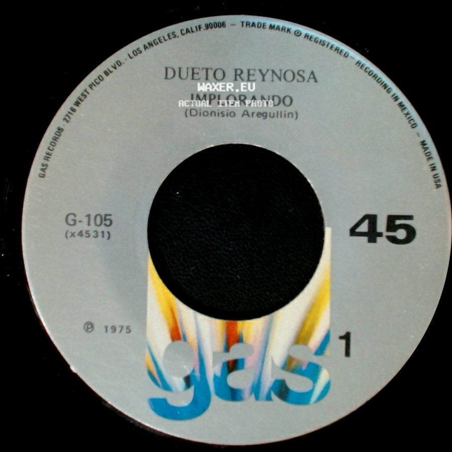 Dueto Reynosa - Implorando / Una Morenita side A