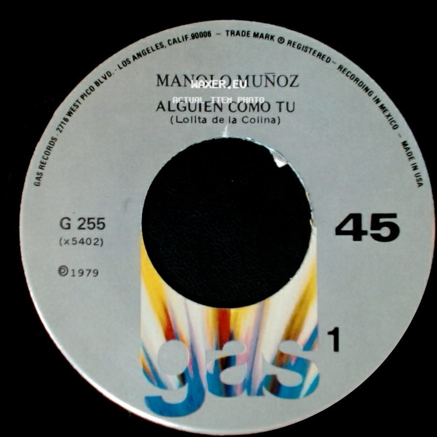 Manolo Muñoz - Alguien Como Tu (Lolita De La Colina) / Voy A Perder / La Cabeza Por Tu Amor side A