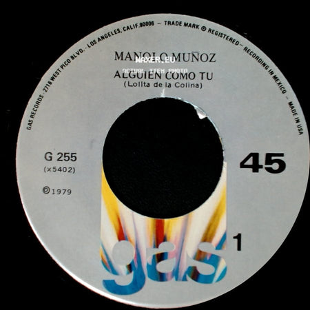 Manolo Muñoz - Alguien Como Tu (Lolita De La Colina) / Voy A Perder / La Cabeza Por Tu Amor side A