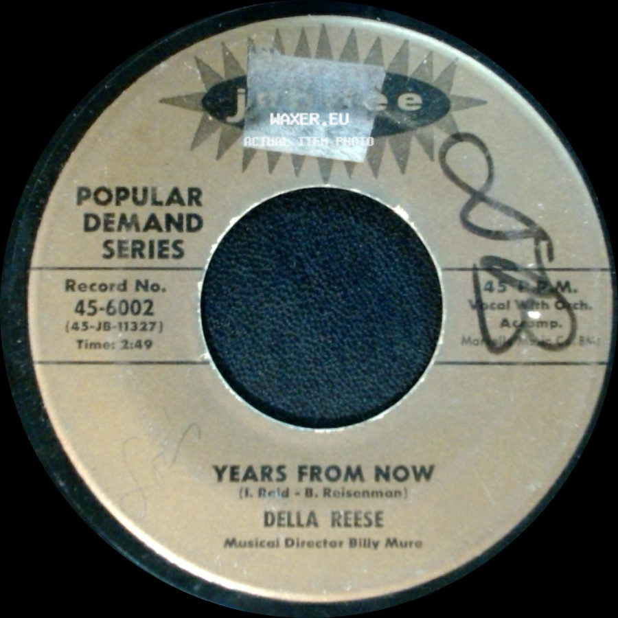 Della Reese - Years From Now / In The Still Of The Night side A