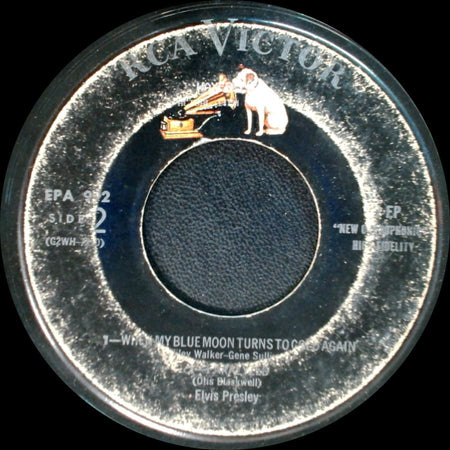 Elvis Presley - Unknown Title A / When My Blue Moon Turns To Gold Again side B