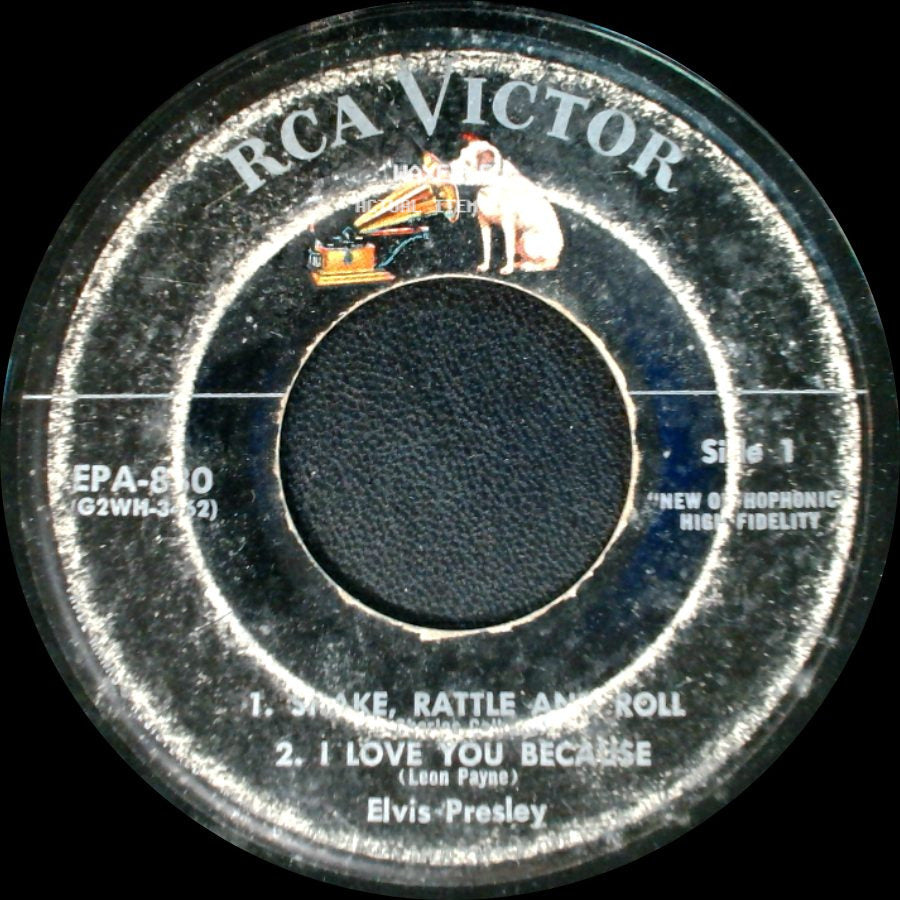 Elvis Presley - Shake, Rattle And Roll / I Love You Because / Blue Moon / Lawdy Miss Clawdy side A