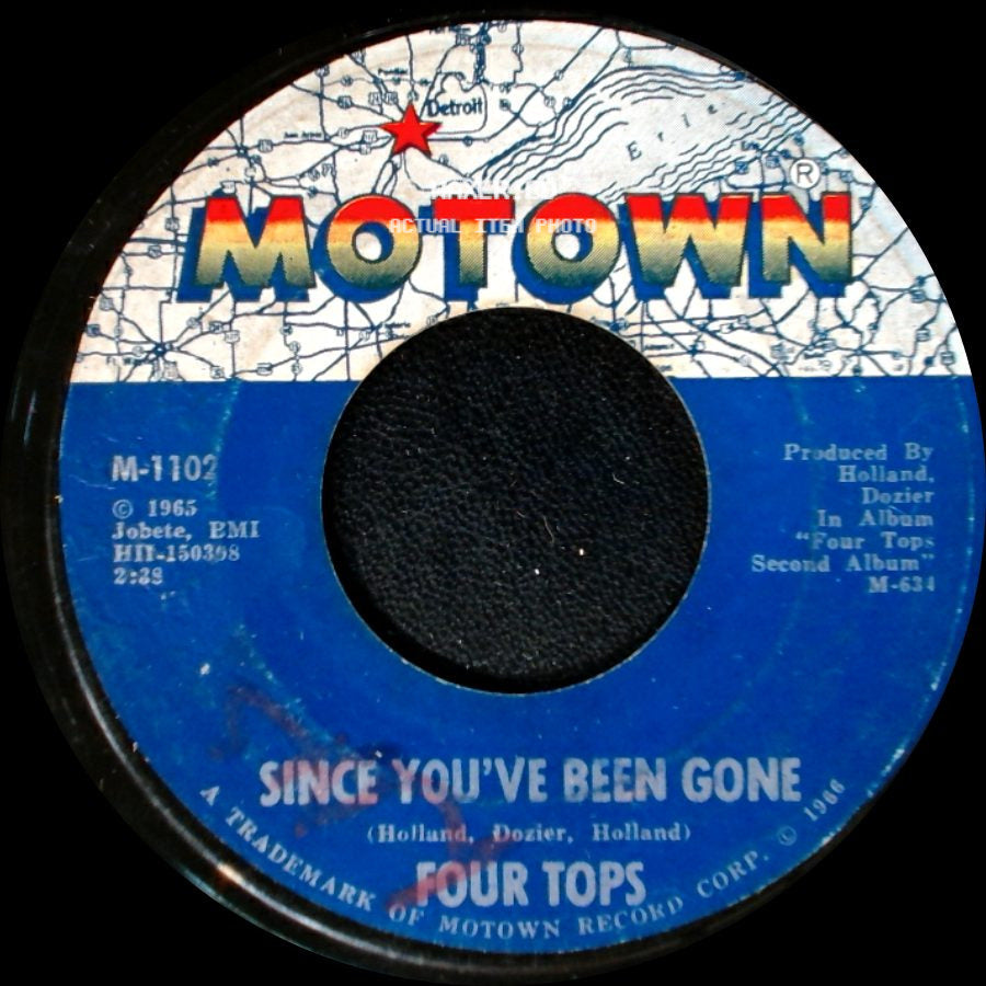 Four Tops - Since You've Been Gone / Standing In The Shadows Of Love side A