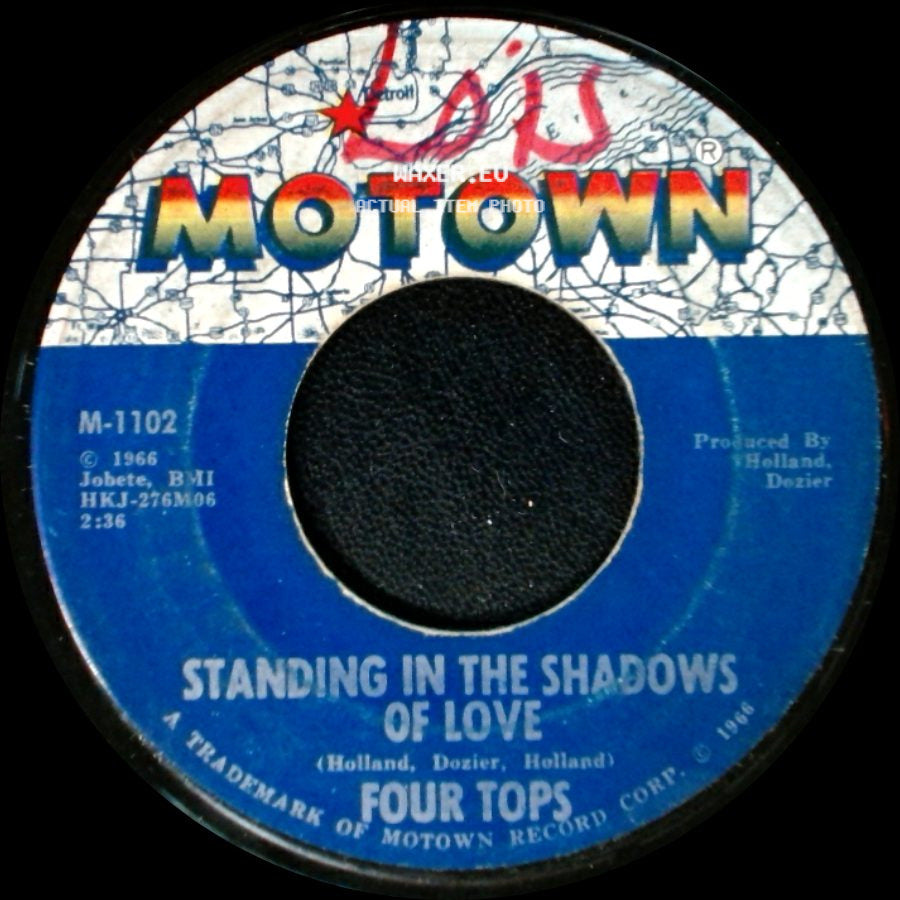 Four Tops - Since You've Been Gone / Standing In The Shadows Of Love side B