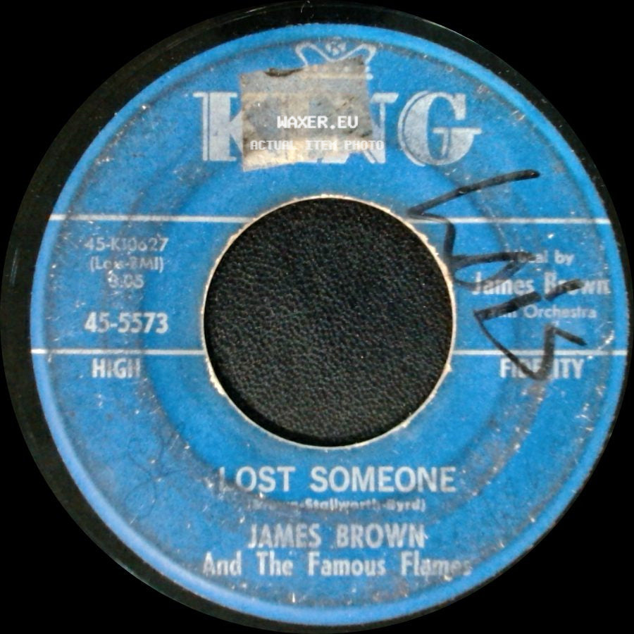 James Brown And The Famous Flames - Lost Someone / Cross Firing side A