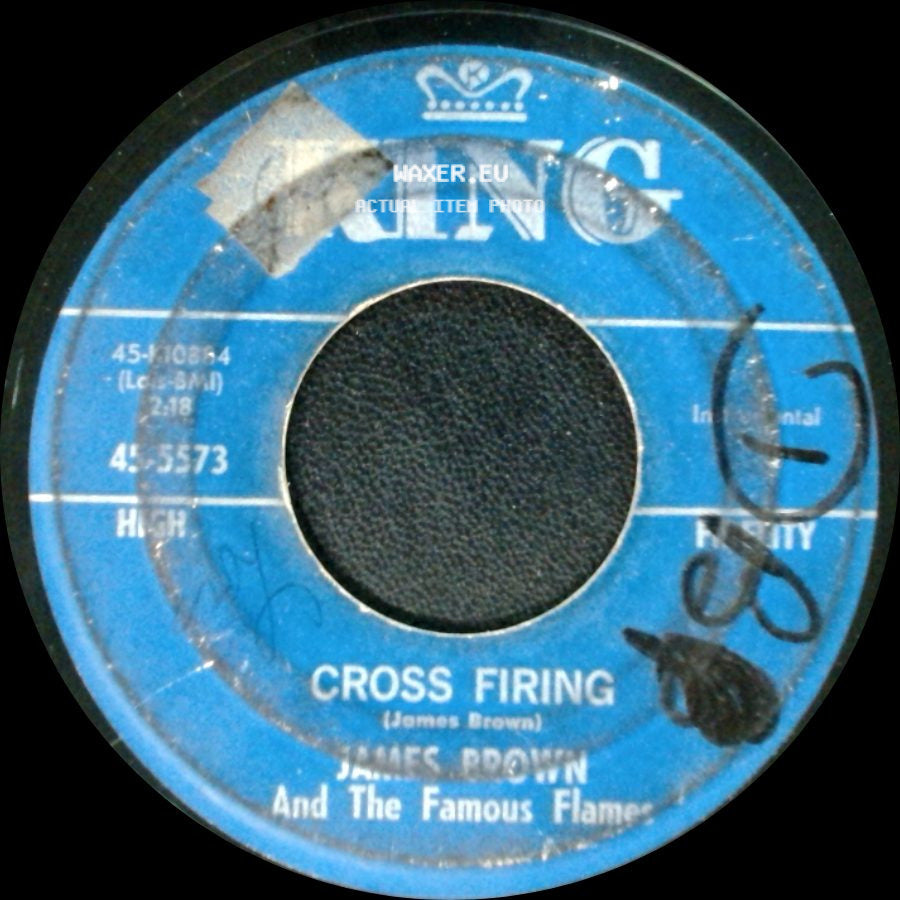 James Brown And The Famous Flames - Lost Someone / Cross Firing side B