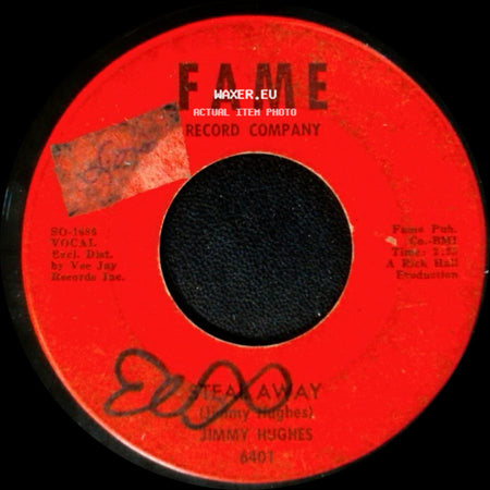 Jimmy Hughes - Baby Pops, Lace And Lipstick / Steal Away side B