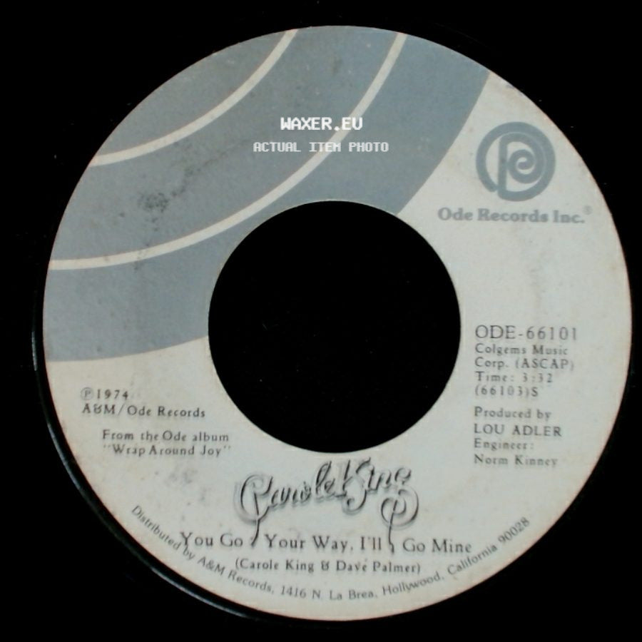 Carole King - You Go Your Way, I'll Go Mine / Jazzman side A