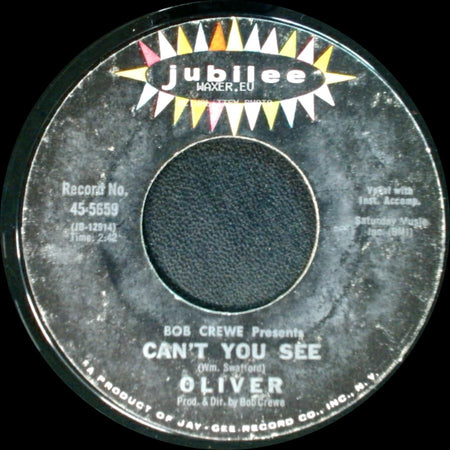 Oliver - Good Morning Starshine / Can't You See side B