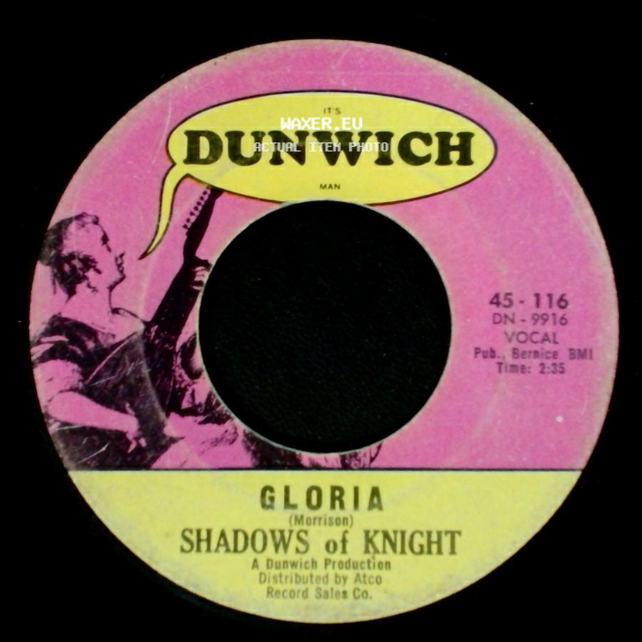 Shadows Of Knight - Gloria / Dark Side side A