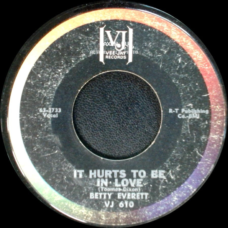 Betty Everett - Until You Were Gone / It Hurts To Be In Love side B