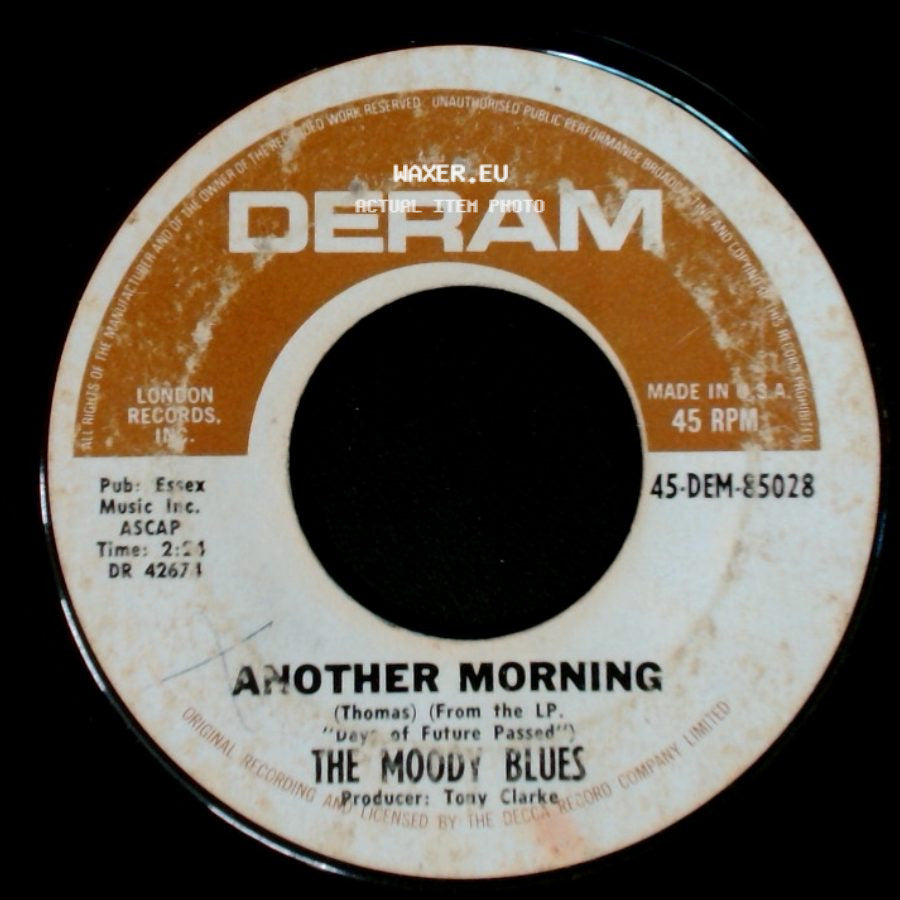 The Moody Blues - Tuesday Afternoon (Forever Afternoon) / Another Morning side B