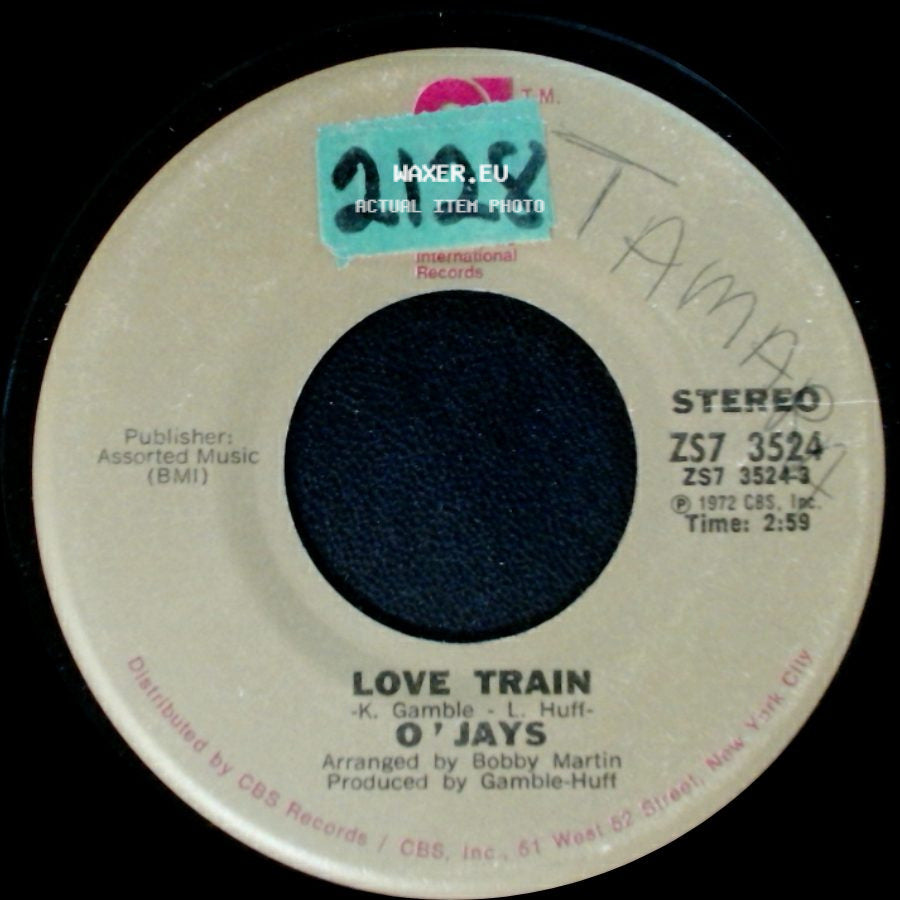 O'jays - Love Train / Who Am I side A
