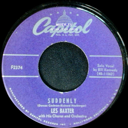 Les Baxter / Les Baxter And His Orchestra - Suddenly / April In Portugal side A
