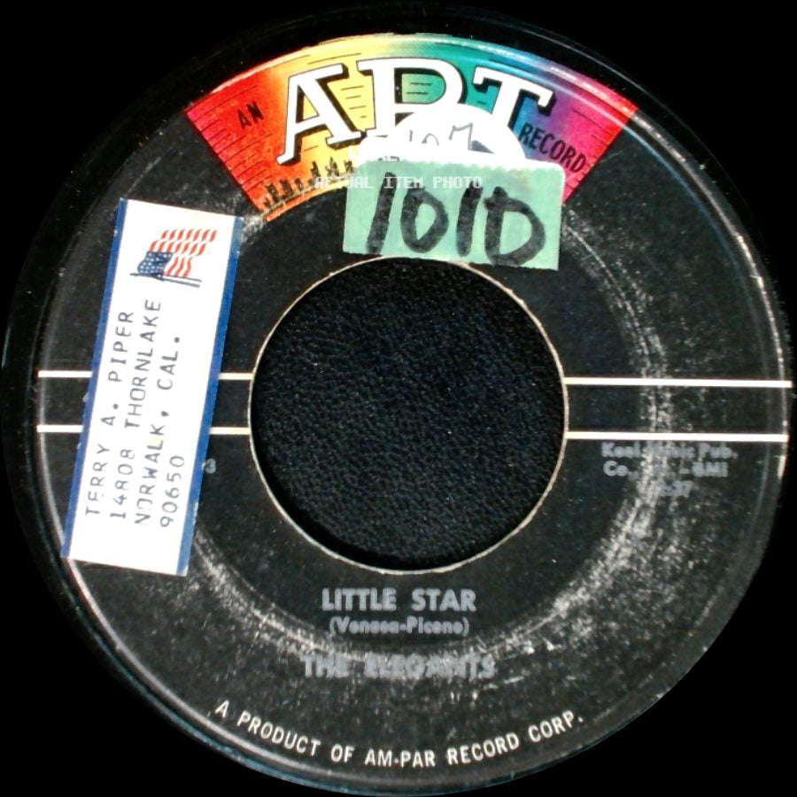 The Elegants - Getting Dizzy / Little Star side B