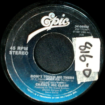 Charly Mc Clain - Don't Touch Me There / I Know The Way By Heart side A