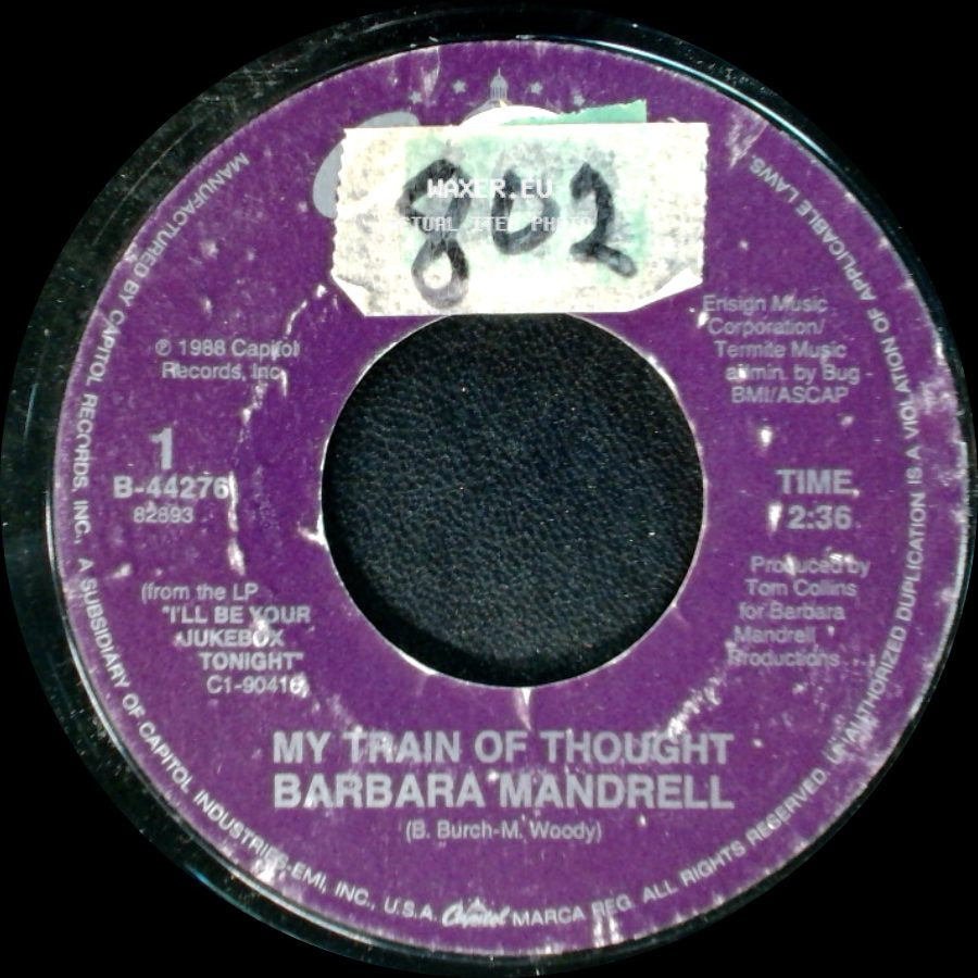 Barbara Mandrell - My Train Of Thought / Blanket Of Love side A
