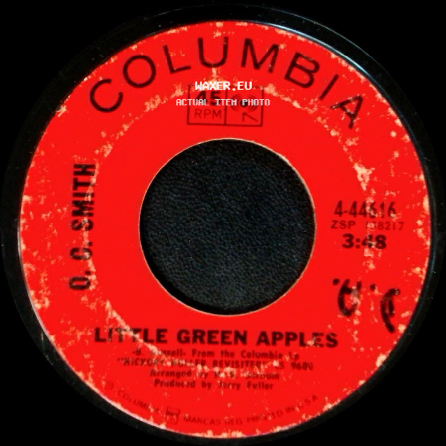 O.C. Smith - Little Green Apples / Long Black Limousine side A