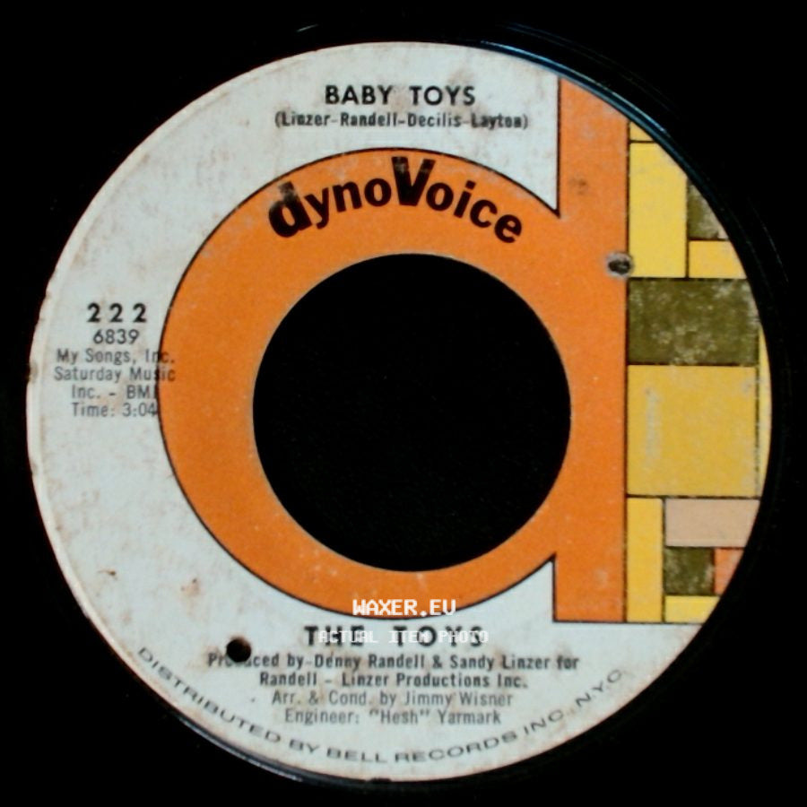 The Toys - Baby Toys / Happy Birthday Broken Heart side A