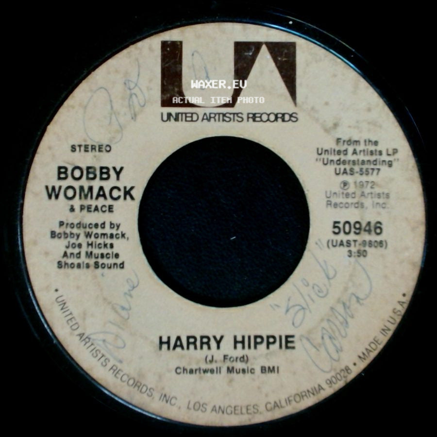 Bobby Womack & Peace - Harry Hippie / Sweet Caroline (Good Times Never Seemed So Good) side A