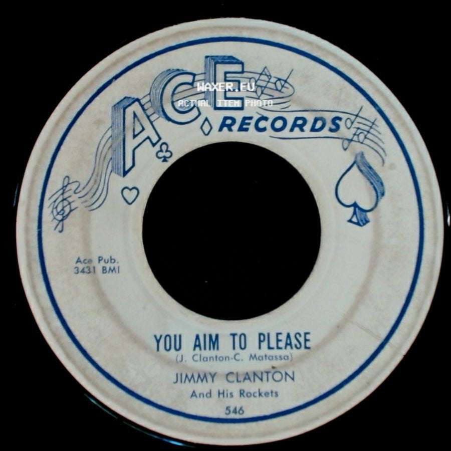 Jimmy Clanton And His Rockets - You Aim To Please / You Aim To Please side A