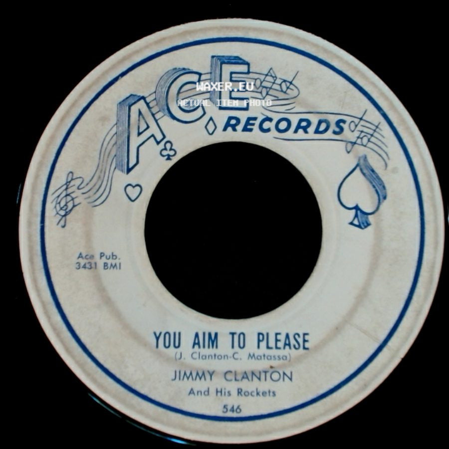 Jimmy Clanton And His Rockets - You Aim To Please / You Aim To Please side B