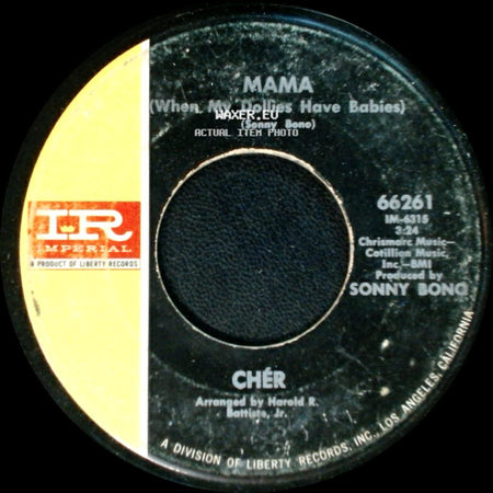 Chér - Mama (When My Dollies Have Babies) / You Better Sit Down Kids side A