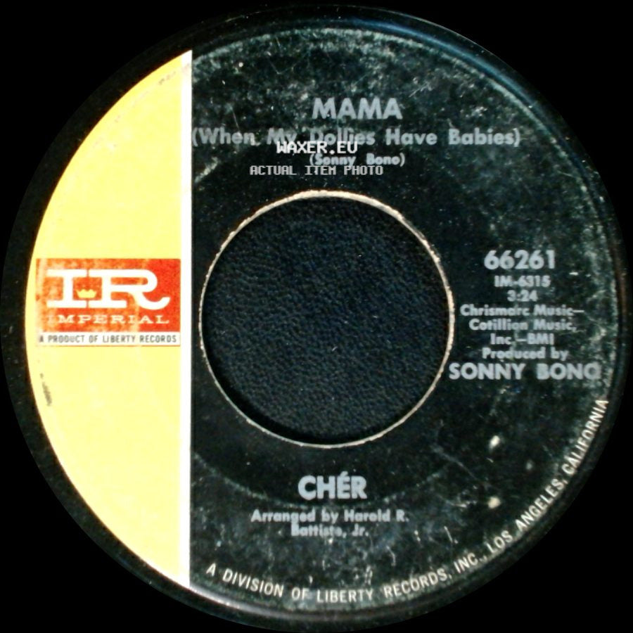 Chér - Mama (When My Dollies Have Babies) / You Better Sit Down Kids side A