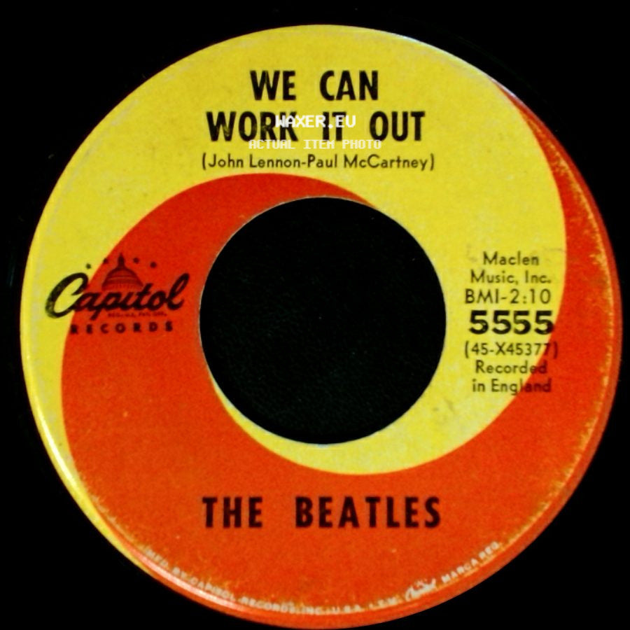 The Beatles - We Can Work It Out / Day Tripper side A